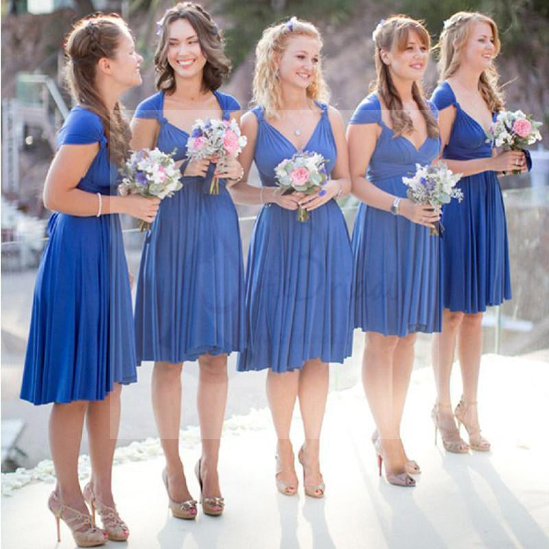 blue wedding guest dresses